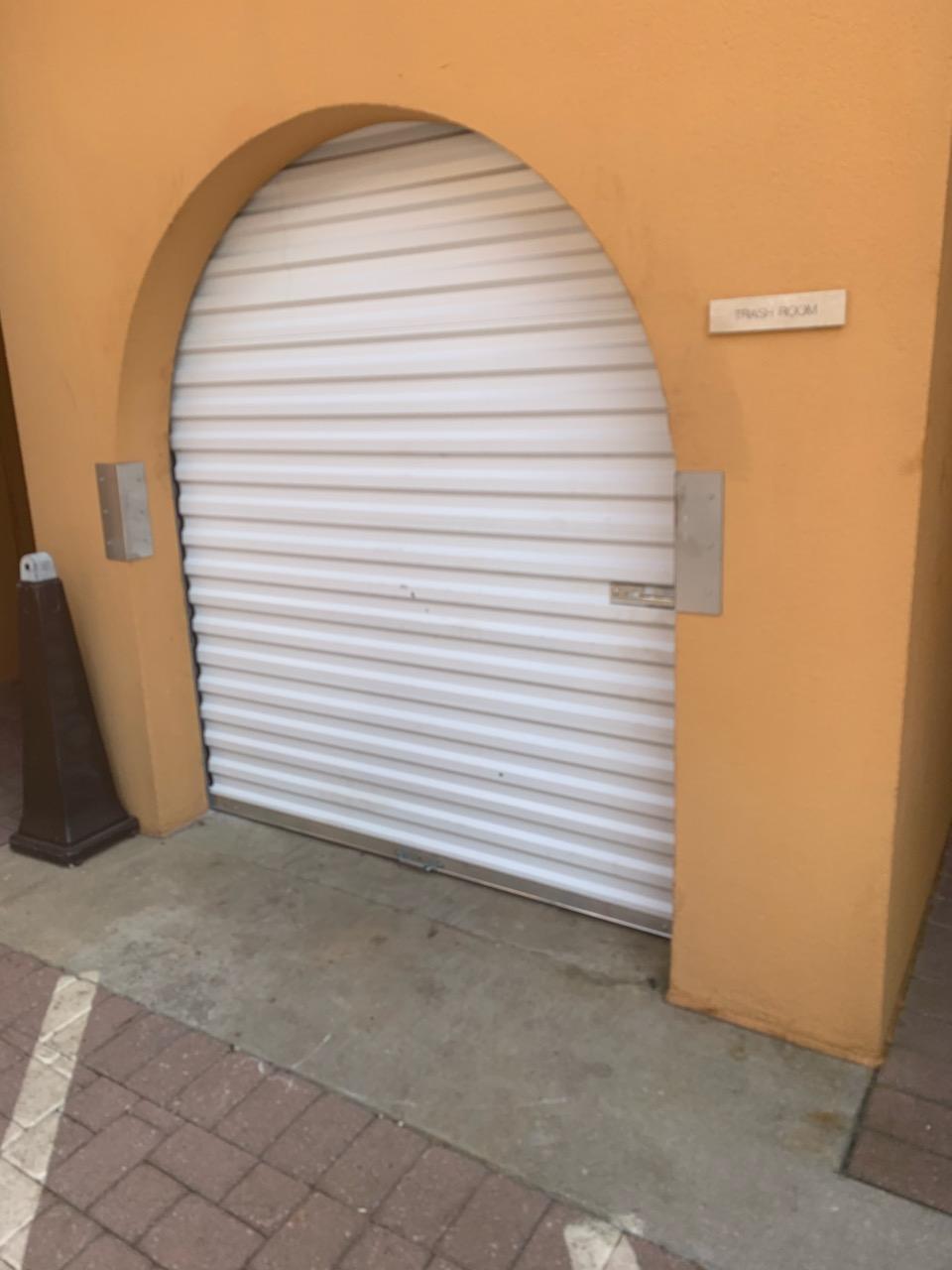 Trash Door installed for Capri Resort in Pensacola, FL