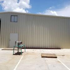 Commercial garage door cut out and install pensacola 1