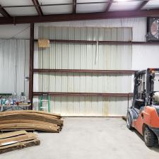 Commercial garage door cut out and install pensacola 2