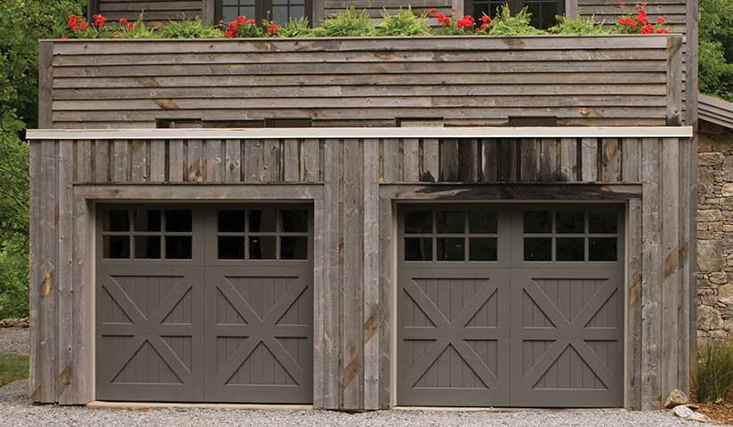Clopay Garage Doors reserve wood custom