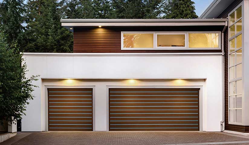 Clopay Garage Doors reserve wood modern