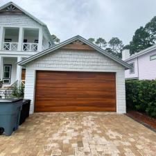 30A Santa Rosa Beach, FL House with Beautiful Cedar Woodtone Garage Door 0