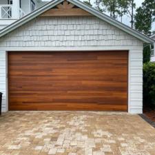 30A Santa Rosa Beach, FL House with Beautiful Cedar Woodtone Garage Door 3