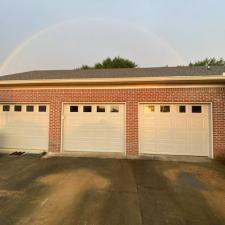 Wayne Dalton Model 9100 Taupe Garage Door Installation in Andalusia, AL