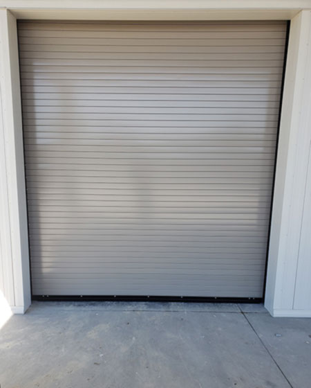 Insulated rolling service door installation in panama city fl