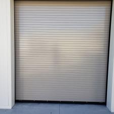 Insulated Rolling Service Door Installation in Panama City, FL 2