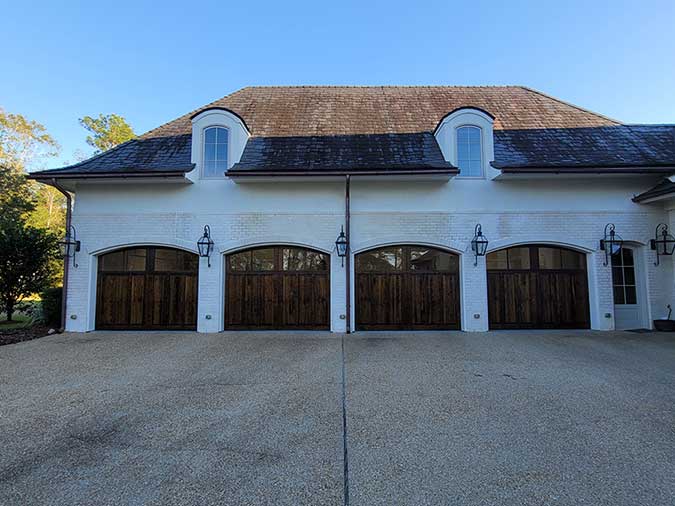 Hemlock Panel Garage Door Repair in Lillian AL