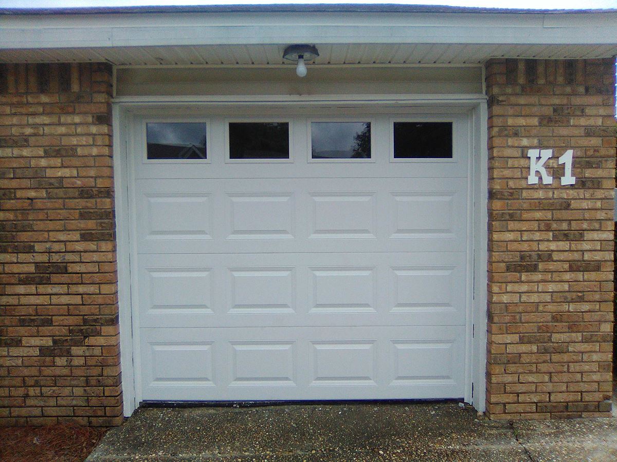 Pensacola garage door installation project