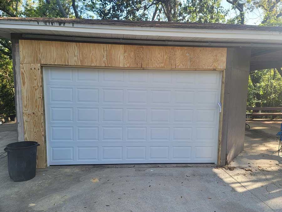 Framing For Garage Door Installation In, Garage Door Company Pensacola Florida