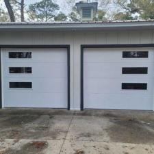 Skyline Flush Garage Door Installation in Milton, FL