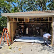 Framing Garage Door Pensacola FL 1