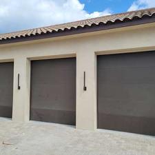 C.H.I. Skyline Flush Garage Door Installation in Santa Rosa Beach, FL