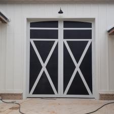 Carriage House Steel Garage Door Installation in Milton, FL 1