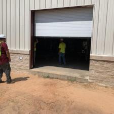 Elgin AFB Overhead Service Door Installation 2