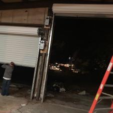 Foley al commercial garage door install