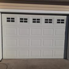 Pensacola fl garage door installation with stocton window inserts 1