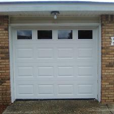 Pensacola garage door installation project 1
