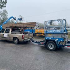 Commercial Garage Door Installation at Tyndall AFB after Hurricane Michael