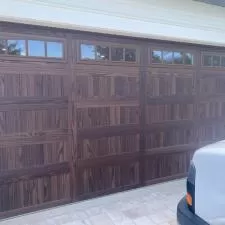 Wood-Look Garage Doors in Destin, FL 1