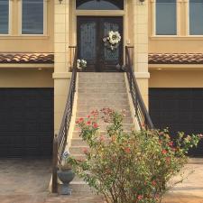 Walnut Wood Grain Garage Doors Installed in Gulf Breeze, FL 0